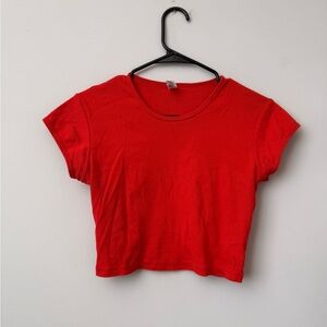 Los Angeles Apparel Garment Dye Baby Tee Size L
